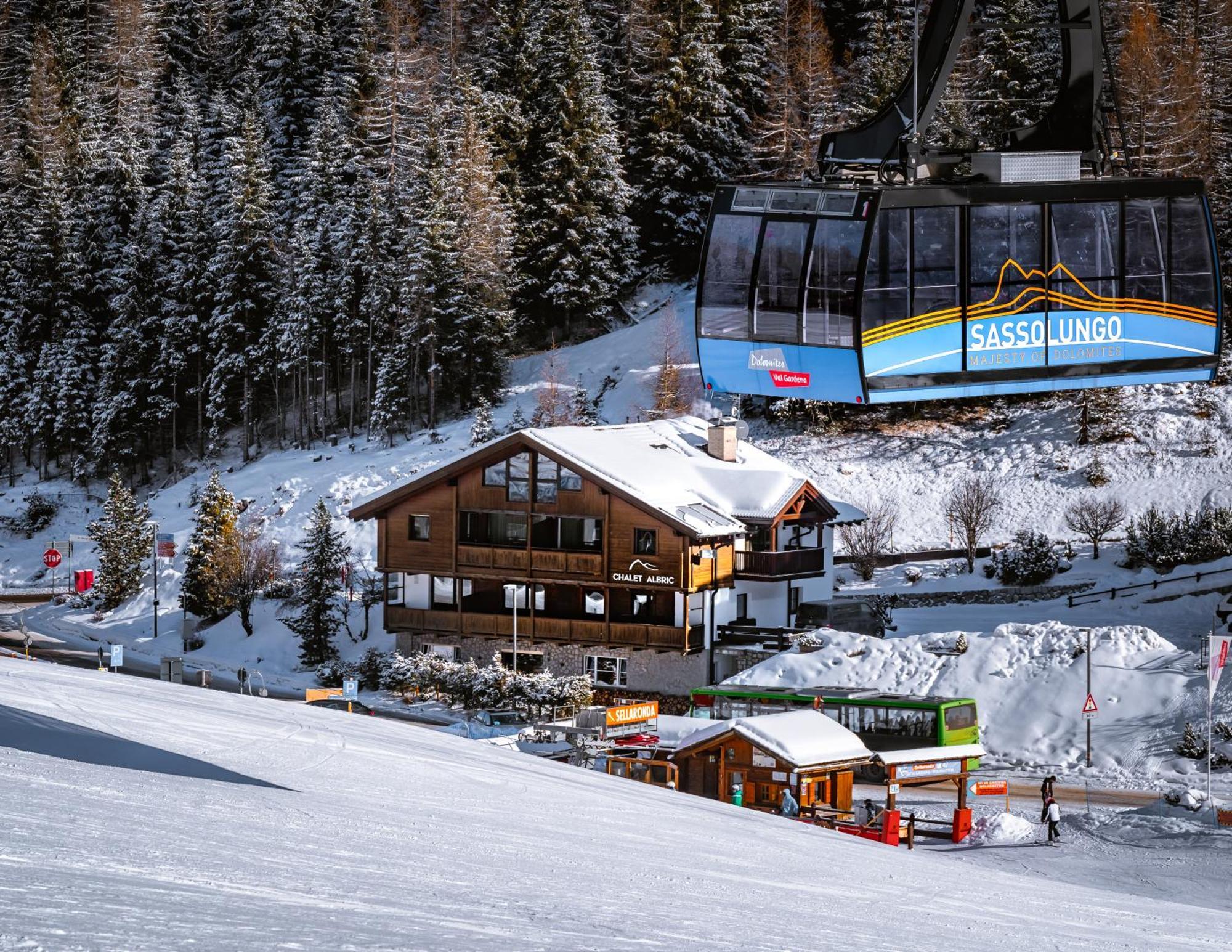 Chalet Albric Wolkenstein in Gröden Exterior foto